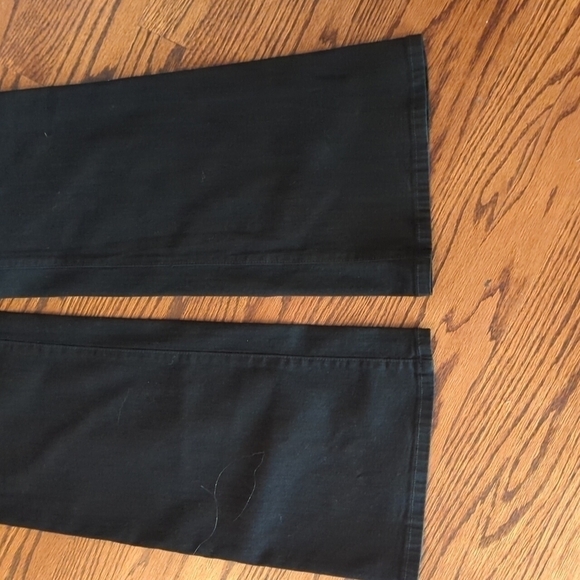 NYDJ chic slimming black Rhinestone bling seams high rise bootcut jeans. Sz 6 - Picture 4 of 11